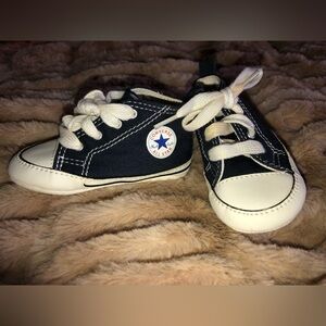 Infant size 3 Converse All Star soft sole shoes